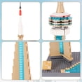 thumbnail image 3 of chanbrick CN Tower Building Blocks Set Compatible with Lego Architecture Model Decor for Adults 400 Pcs, 3 of 7