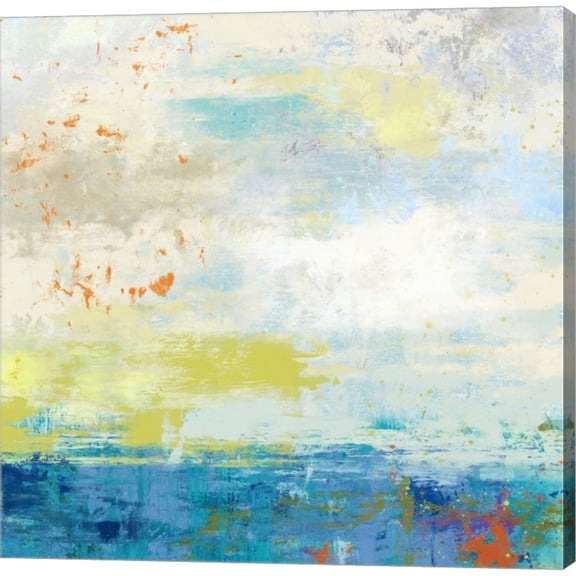 Great Art Now Beach Day by Suzanne Nicoll, Canvas Wall Art, 28W x 28H