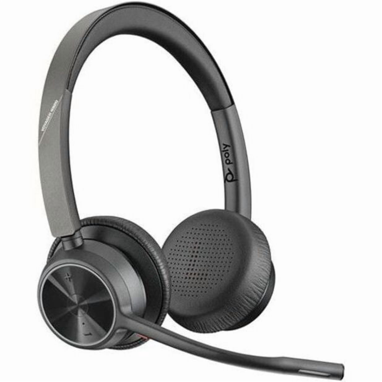 Poly Voyager 4320-M Microsoft Teams Certified Headset +BT700 dongle +Charging Stand