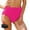 Hot Pink, variant on MIASHUI Women's High Waisted Swimsuit Bottoms Full Coverage Basic Bikini Bottom Bathing Suit Red,S
