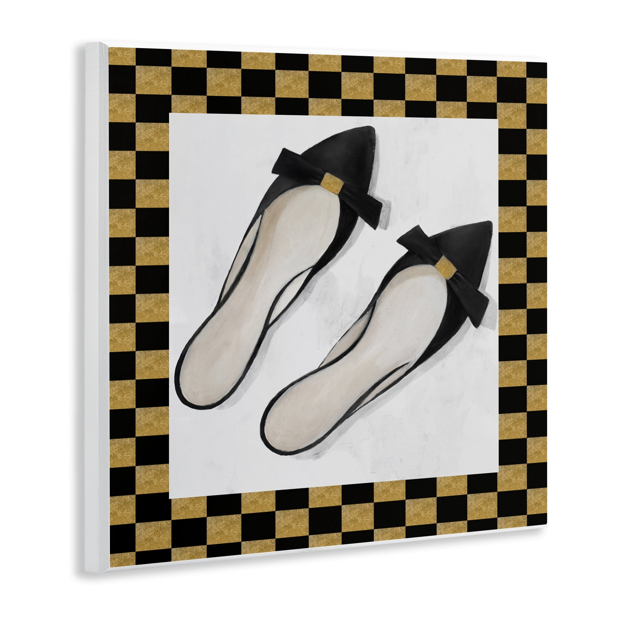 Stupell Industries Sleek Black Sliders Wall Plaque Art, design by Lorenzo Collective