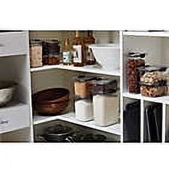 Rubbermaid Brilliance Tritan Airtight Pantry Food Storage 8Pc Set, 2.8