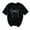 1-Black, variant on Womens Tops under $10 Bow Ribbon Short-Sleeved Printed Round Neck Casual T-Shirt White S