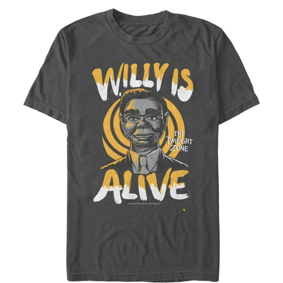 Men's The Twilight Zone The Dummy Episode Graphic Tee Charcoal 2X Large