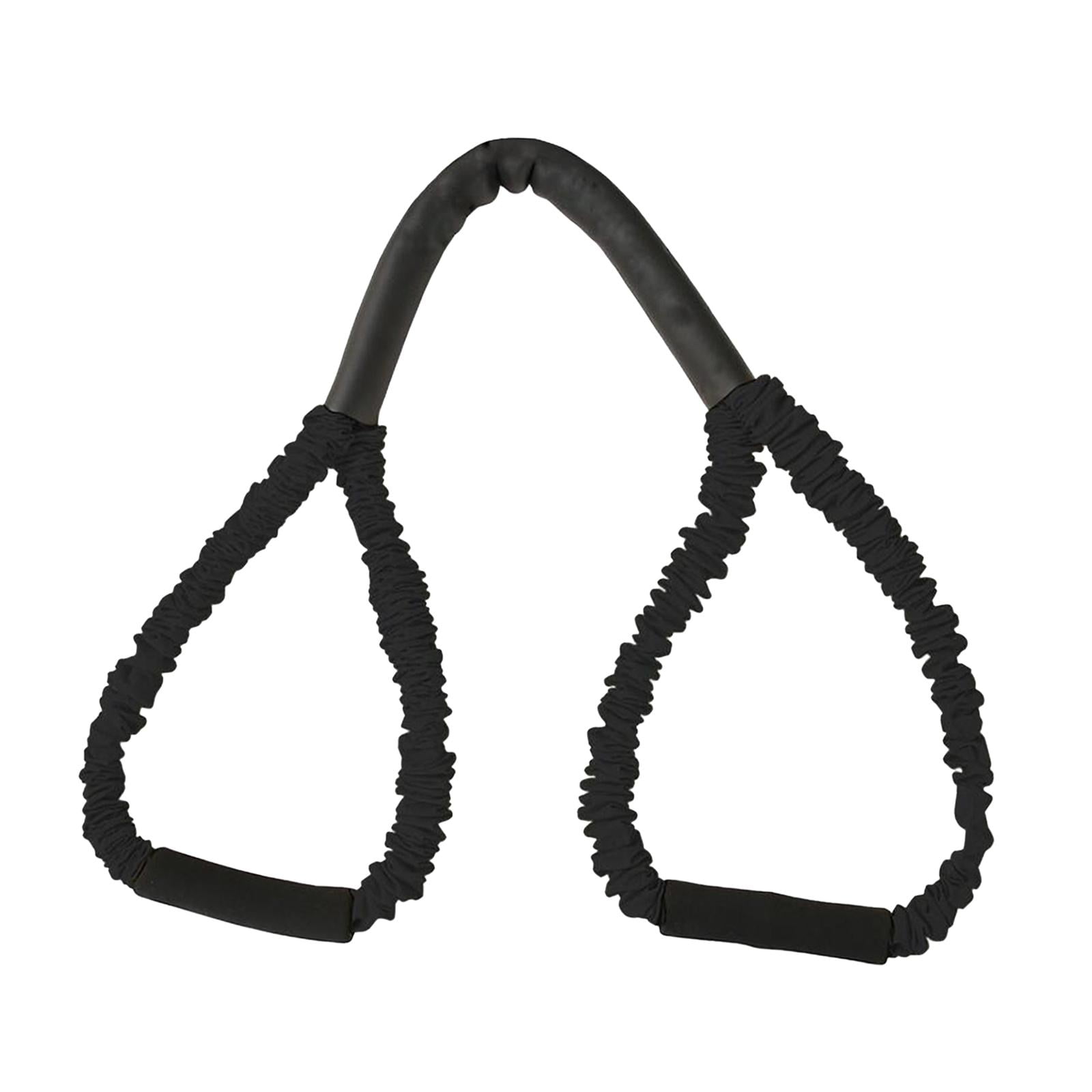 Boxing Resistance Bands Elastic Bands Exercise Bands Pulling Rope for Basketball Black 35lb