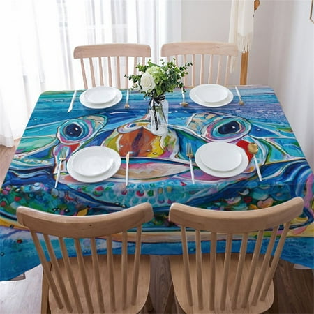 

ãYilirongyummã Table Cloth Tablecloth Animal Pattern Splash Counteractive Crease Counteractive Oil Heavy Duty Soft Tablecloth For Kitchen Table Decoration Outdoor Picnic Rectangle 60 X 84 Inch