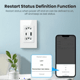 Brazil WiFi Smart Wall Socket with TypeC USB Port Individual Control