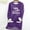 Purple, variant on Timoontee Yes,I'm Always Freezing -Me 24:7 Sherpa Fleece Lined Sweatshirts Sweater with Pockets Thermal Loungewear Plus Size Black 12