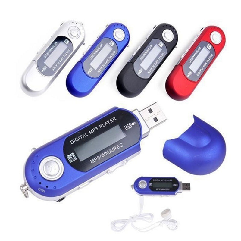 ONEVER Portable USB Digital MP3 Player LCD Screen Support 32GB TF Card /& FM Radio