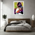 thumbnail image 3 of Stephen Chambers 25x32 White Modern Wood Framed Wall Art Titled - Lowell George, 3 of 6