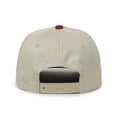 thumbnail image 5 of Outdoor Cap OC560 Two-Tone 5-Panel Cap-Ivory-Cardinal, 5 of 8