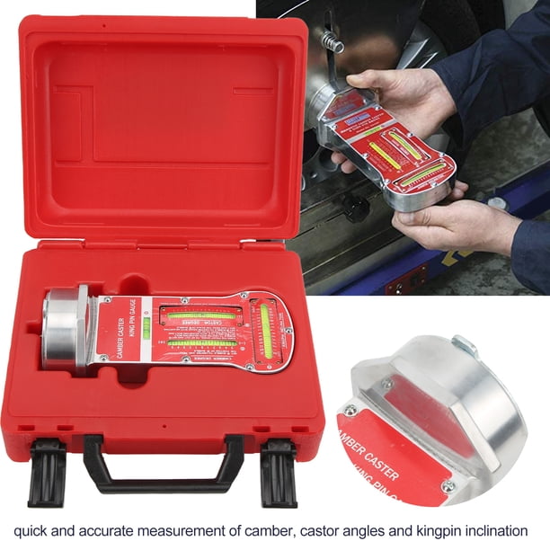 Lngoor Adjustable Magnetic Gauge Tool Camber Castor Strut Wheel Alignment Truck Car