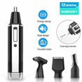thumbnail image 6 of THEMANCODE 4 in 1 Electric Shaver Rechargeable Razor for Men, Waterproof Epilator Nose Hair Removal Bikini Eyebrow Beard Sideburn Mustache Trimmer Clipper Grooming Groomer Kit, Father's Day Gift, 6 of 9