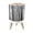Color 3, variant on Small Trash Can with Lid Beach Gnome Surfboard Take Me to Ocean Dolphins Tropical Flowers 1.8 Gallon Dog Proof Trash Can Round Garbage Can Waste Bin Wastebasket for Bathroom Bedroom Living Room