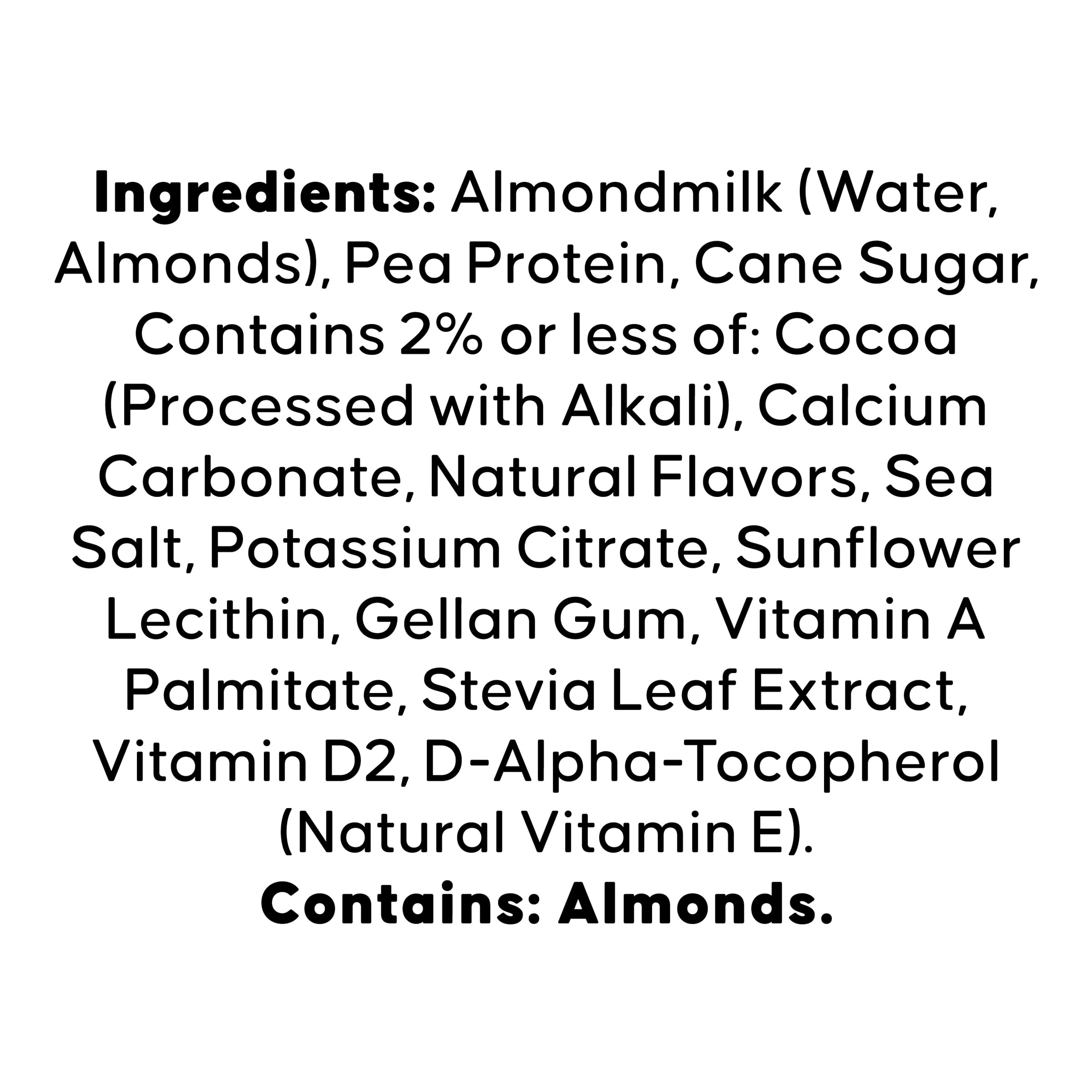 Blue Diamond Chocolate Protein Almondmilk 48FO