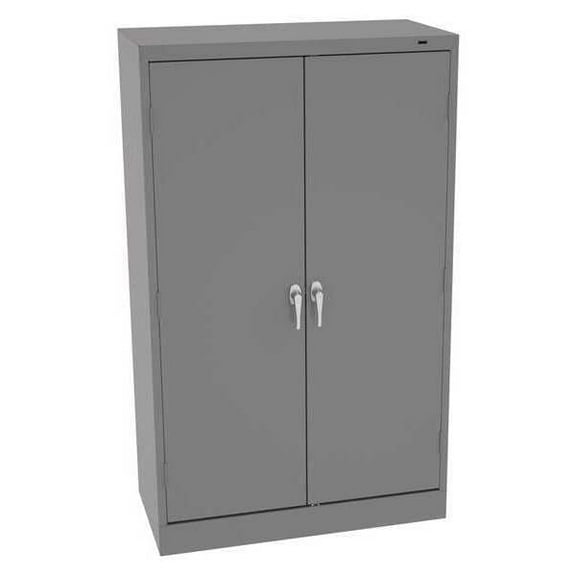 Tennsco Storage Cabinet,60"x36"x18",MdGry,4Shlv 6018DHMG