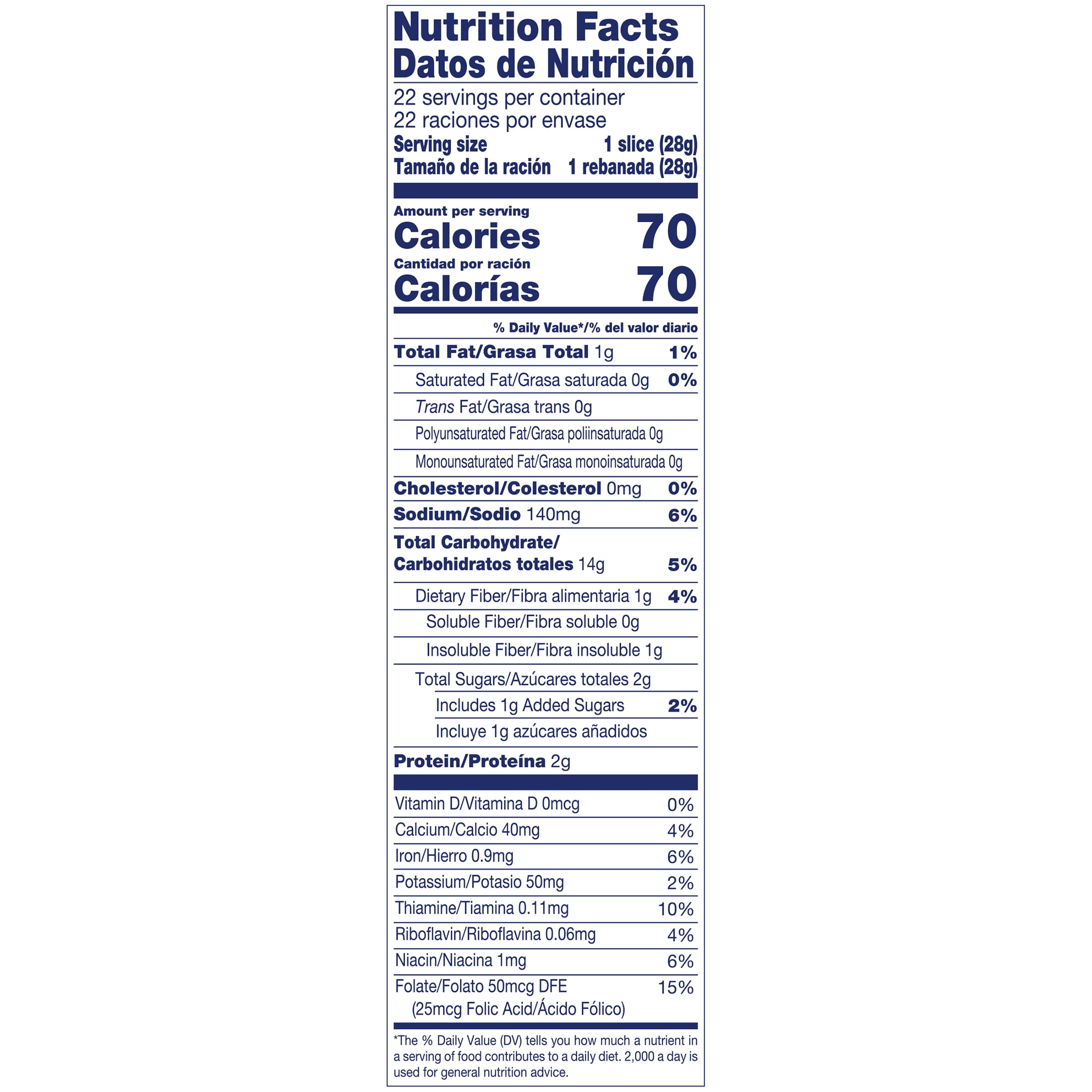 Sunbeam Whole Grain White with Bread Loaf, Fresh, 22 oz, 22 Count