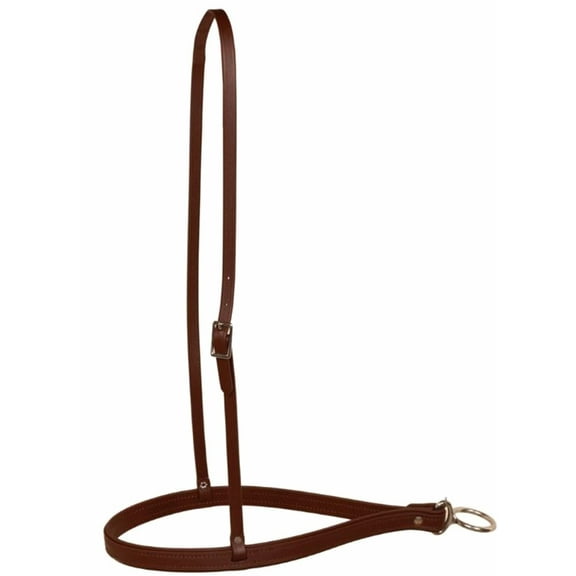 Challenger USA Horse Tack Western Beta PU Vegan Leather Made In USA Thoroughbred Noseband 975BE900BR