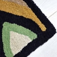 thumbnail image 5 of Rugsotic Carpets Hand Tufted Wool Eco-Friendly 4'x6' Area Rugs Rectangle Charcoal Contemporary Modern High Pile Thick Handmade Anti Skid Indoor Rug for Living Room, Bedroom K00693, 5 of 9