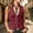 #0322-Wine, variant on TaTaai Women's Faux Suede Sleeveless Vest Loose Fit Casual Open Front Jacket with Pockets for Summer Fall Daily Layering