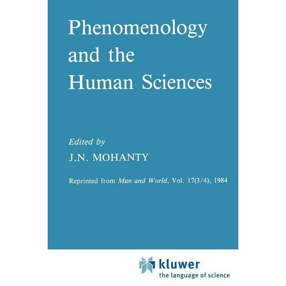 Phenomenology and the Human Sciences, (Paperback)
