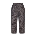 thumbnail image 1 of Birdeem Pantalon Grand Décontracté en Coton et Lin Imprimé pour Femme, 1 of 4