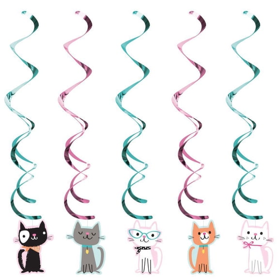 Creative Converting Multi-color Party Streamers, 5 Count
