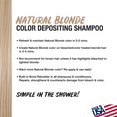 thumbnail image 4 of No Fade Fresh Natural Blonde Color Depositing Shampoo with BondHeal Bond Rebuilder, 6.4 oz, 4 of 13