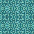 thumbnail image 1 of Ahgly Tapis d'Intérieur Lavable en Machine Carré Turquoise Vert, 5 Pieds Carré, 1 of 7