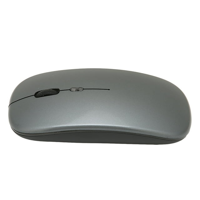 Wireless 2.4G Wireless Mouse Ultrathin Chargeable Mute 1600DPI Color Backlight Game Mouse with 2.4G Receiver for Laptop Computer