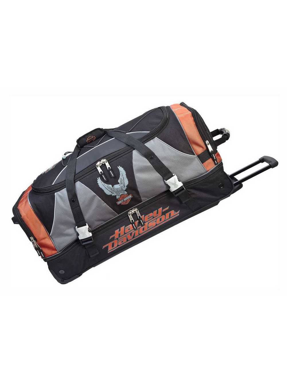 HarleyDavidson 32 Inch XL Super Organized Duffel, Wheeled Bag 99632