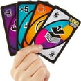 thumbnail image 4 of Mattel Games UNO FLIP! Family Card Game, with 112 Cards in a Sturdy Storage Tin, Makes a Great Gift for 7 Year Olds and Up, 4 of 7