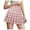 A-RD285, variant on Bibifish Womens Skirts Trendy Plaid Pleated Mini Skirts Classic A Line School Uniform Daily Wear Mini Skirts For Ladies And Teen Girls