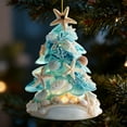 thumbnail image 6 of Christmas Starfish & Shell Acrylic Hanging Ornaments - Festive Decor for Christmas Tree, Home, Coastal-Themed, Lightweight Acrylic Material, Adds Beachy Ambiance to Holiday Setup, 3.94in/10cm, Blue, 6 of 9