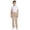 A-Khaki115, variant on JAJAHO Girls And Boys School Uniform Flat Front Pants Straight Leg Back To School Clothes, Sizes 5-16
