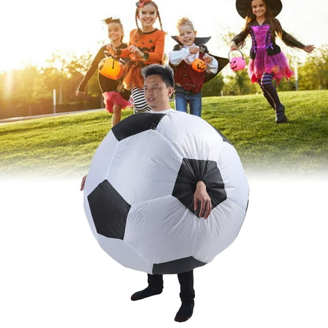 Disfraz Inflable De Fútbol, disfraz De Carnaval, Disfraz De Fútbol, soplado Para Fiesta Para Adultos