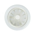 thumbnail image 4 of Ventiladores de techo con luces, luz de techo con ventilador, luz de ventilador de enfriamiento, ajustable Blanco 30W, 4 of 9