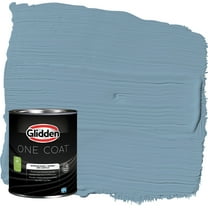 Glidden One Coat Interior Paint and Primer, Americana / Blue, 1-Quart, Eggshell