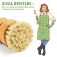 thumbnail image 2 of Cepillo de bambú para fregar platos SUBEKYU para fregadero de cocina con cerdas de sisal, 2 of 6
