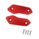 thumbnail image 4 of 2x Placas de bloqueo de espejo de motocicleta Decoraciones de aleación de aluminio de repuesto Rojo, 4 of 8