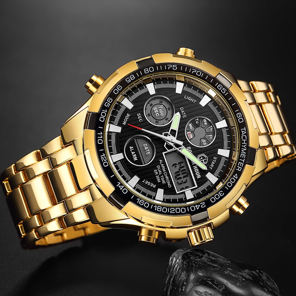 Golden hour multifunction watch 2025