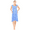 Blue, variant on Womens Sleeveless Nightgowns Sleepwear Soft Pajama Dress Nightshirts