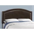thumbnail image 2 of Contemporary Home Living 85.75" Brown Transitional Rectangular Bed Frame - Queen Size, 2 of 4