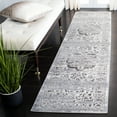 thumbnail image 2 of SAFAVIEH Orchard Eglantine Damask Runner Rug, Grey/Light Grey, 2'2" x 9', 2 of 8