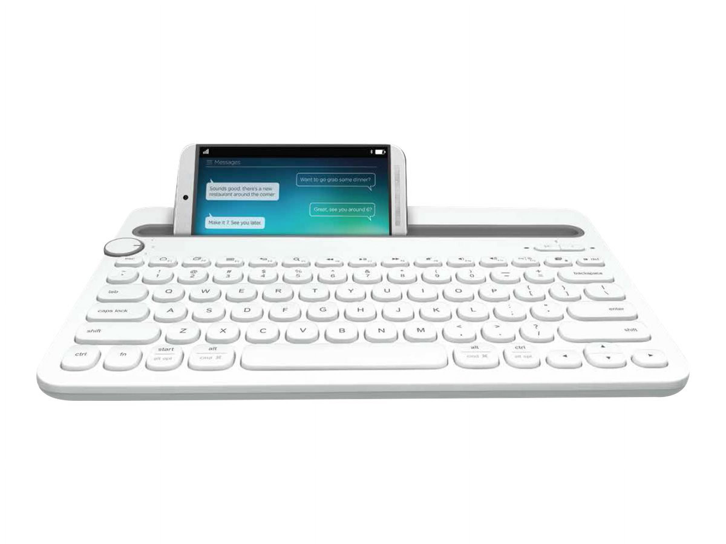 Logitech Bluetooth Multi-Device Keyboard K480 - Walmart.com