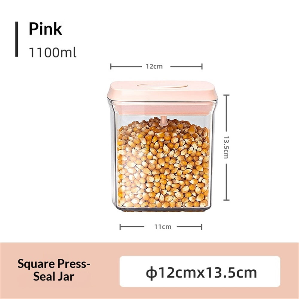 2 pack Formula Container - 1100ml Airtight Formula Dispenser One Button Handy Milk Powder Container BPA-Free Storage Containers（only boxs）
