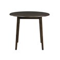 thumbnail image 2 of Kyn 22-36 Inch Dining Table-Round Drop Leaf Top-4 Seater-Brown Wood, 2 of 6