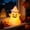 D, variant on Light Up Halloween Tabletop Decor LED Glowing Mischievous Ghost Figurine, Battery Powered Indoor Spooky Desktop Statue, Plastic Holiday Ornament for Home Décor