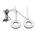 thumbnail image 1 of Full Plant Light Rings Full Spectrum Stretchable 2 Head 4 Speed Dimming 3 Gears Timing LED Plant Grow Light For Succulent Plant Potted Plant, 1 of 8