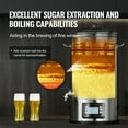 thumbnail image 3 of VEVOR Stainless Steel Home Brew Kettle Set 8Gal Beer Stock Pot with Accessories, 3 of 9